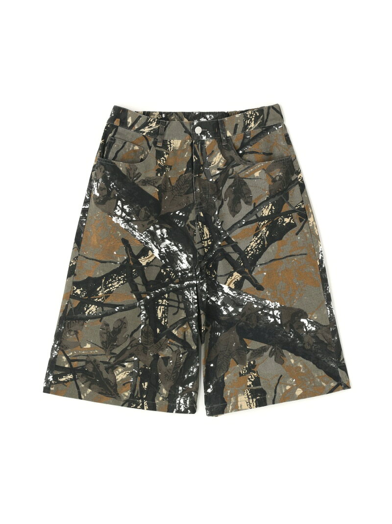 Rakuten - DankeSchon/ダンケシェーン/PATTERN SHORTS LHP エルエイチピー パンツ その他のパンツ グリーン ブラウン【送料無料】[Rakuten Fashion]