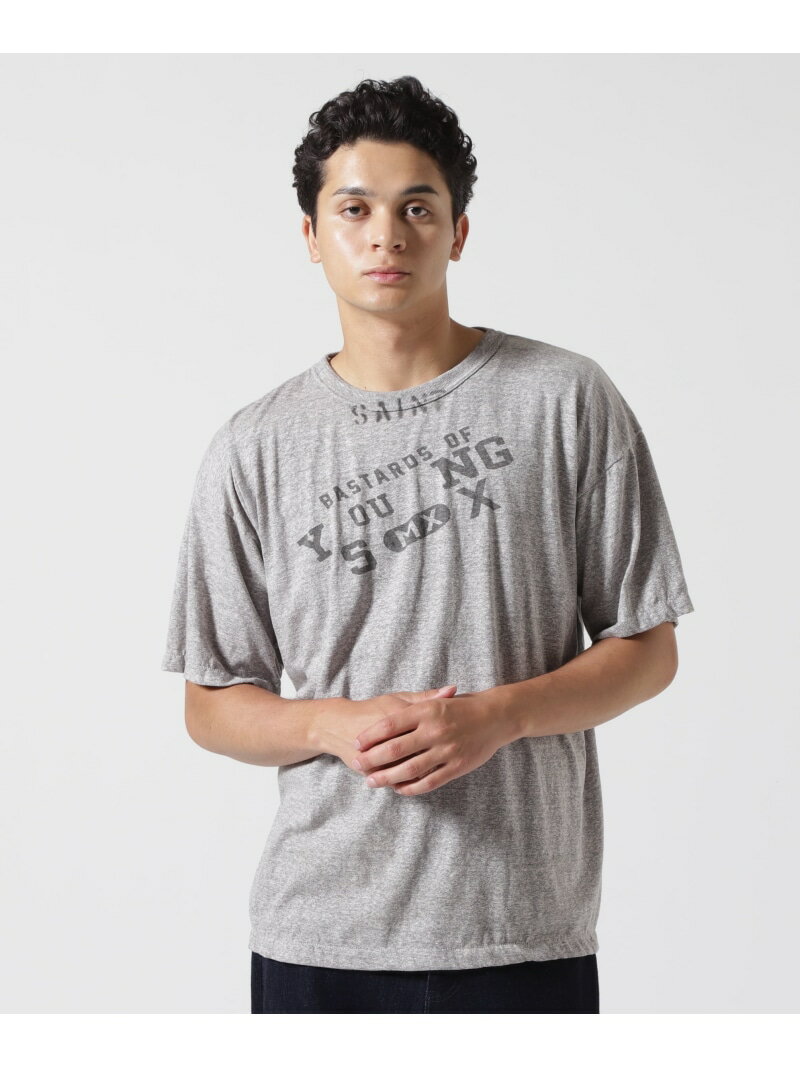 SAINT MICHAEL×BerBerJin/セントマイケル×ベルベルジン/BJ_SS YOUNG TEE ROYAL FLASH ロイヤルフラッシュ トップス カットソー・Tシャツ グレー【送料無料】[Rakuten Fashion]のサムネイル