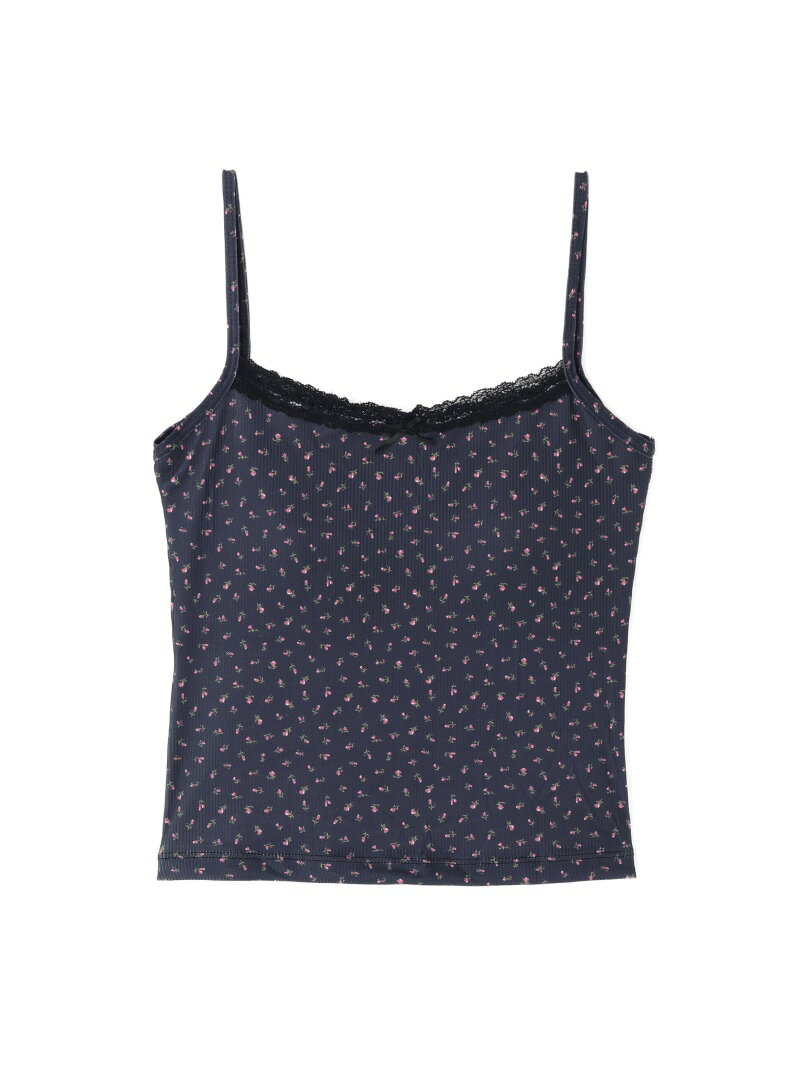 Rakuten - Torenia/トレニア/Frill Camisole LHP エルエイチピー トップス ノースリーブ・タンクトップ ブラック ホワイト ブルー ピンク【送料無料】[Rakuten Fashion]