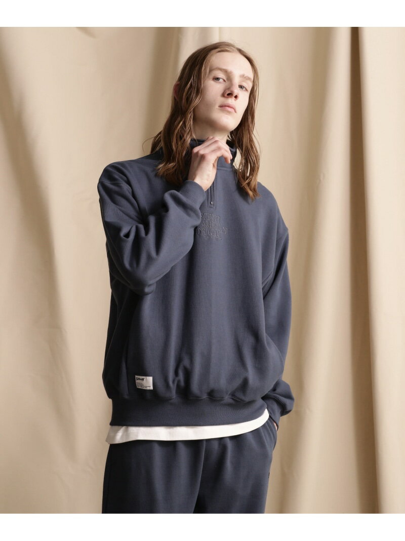 【SALE／30%OFF】HALF ZIP SW