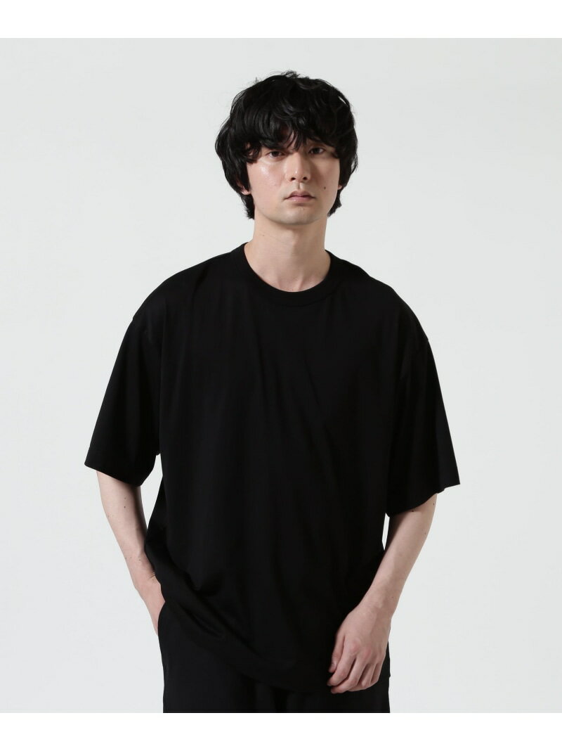 MARKAWARE / Organic Giza Knit / Comfort Fit Tee B'2nd ビーセカンド トップス カットソー・Tシャツ ブラック ホワイト【送料無料】[Rakuten Fashion]