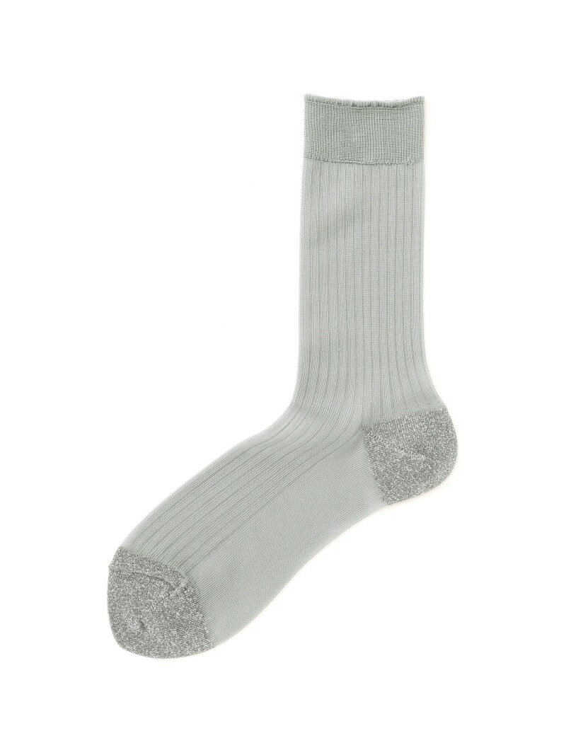 MARCOMONDE(}Rh)wide rib bicolor socks 20 B'2nd r[ZJh CEbOEFA C O[ zCg p[v[Rakuten Fashion]