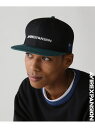 【SALE/30%OFF】《AVIREX × EXPANSION》 FLAT VISOR CAP BLACK / フラット バイザー キャップ ブラック AVI...