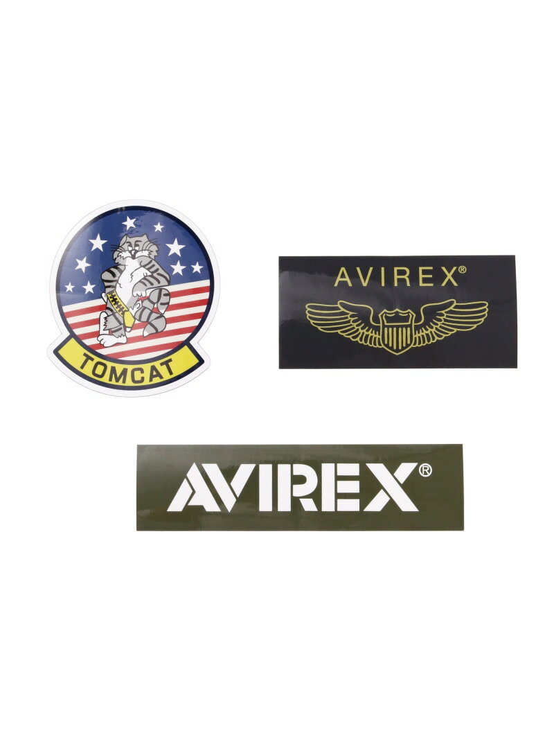 AVIREX SUITCASE STICKER TOMCAT / アヴィレックス スーツケース ステッカー トムキャット AVIREX アヴィレックス ファッション雑貨 その他のファッション雑貨 Rakuten Fashion