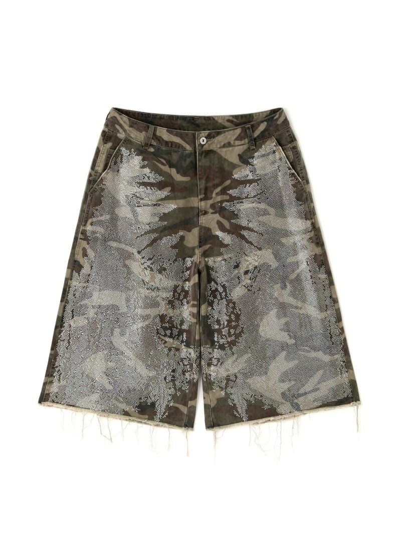 Rakuten - DankeSchon/ダンケシェーン/BAGGY SHORTS/CAMO SWARO LHP エルエイチピー パンツ その他のパンツ【送料無料】[Rakuten Fashion]