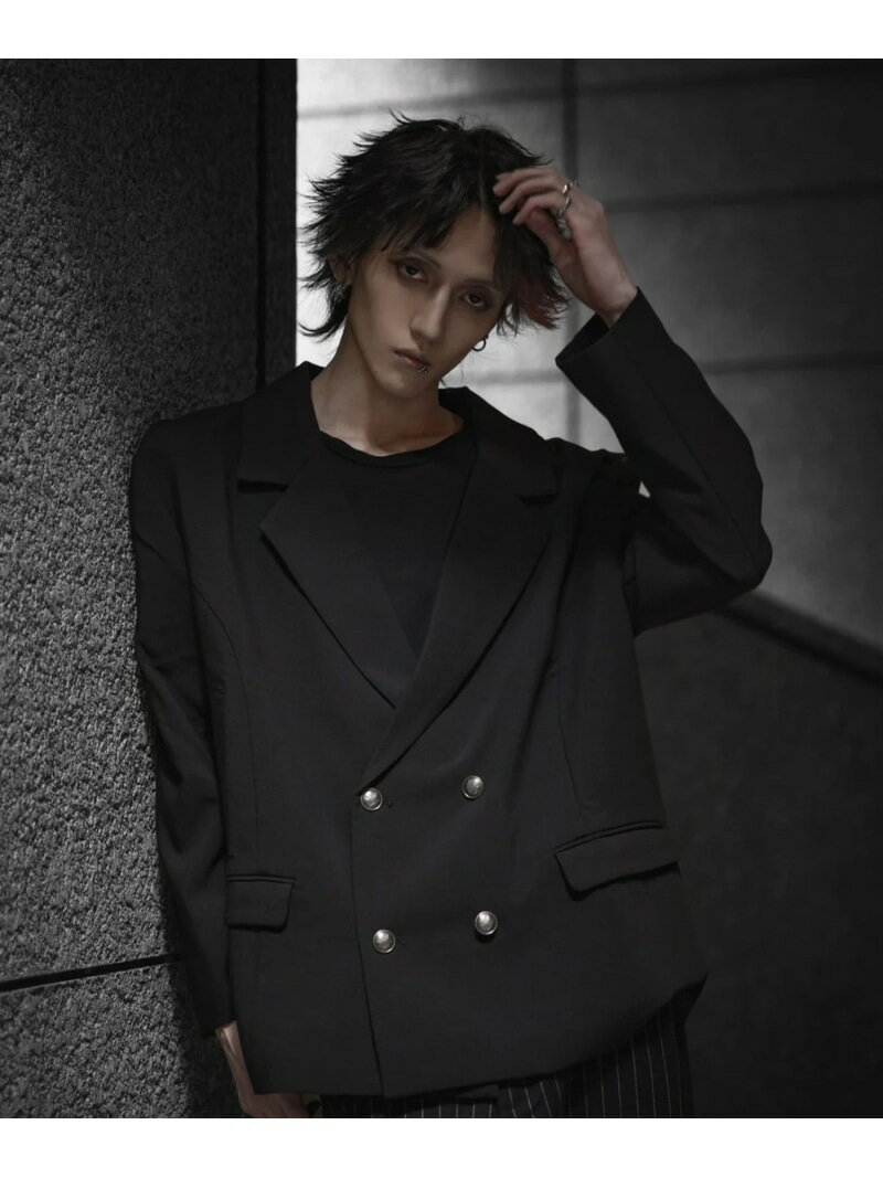 Rakuten - gibous/ギボス/Original Button Tailored Jacket LHP エルエイチピー ジャケット・アウター その他のジャケット・アウター ブラック【送料無料】[Rakuten Fashion]