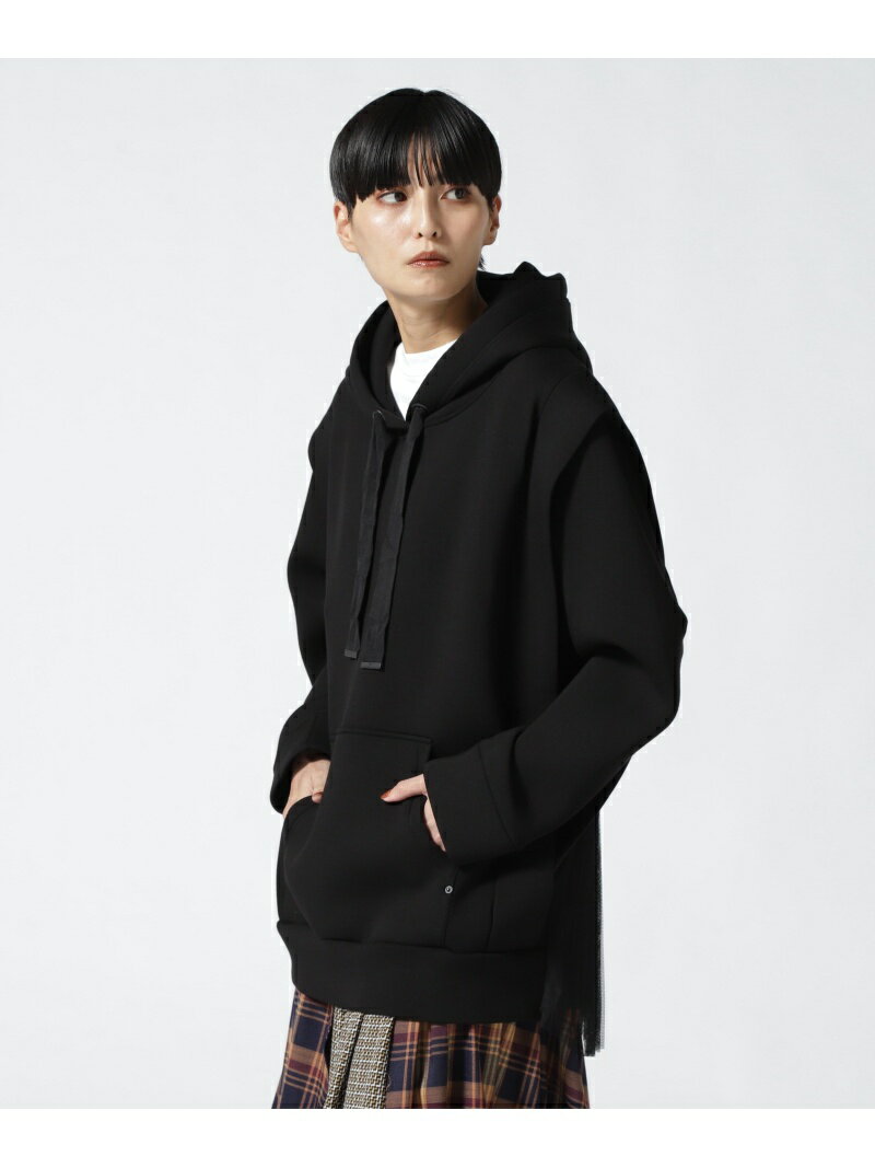【SALE／40%OFF】AULA AILA/アウラアイラ/別注NEWバックチュールフーディー ROYAL FLASH ロイヤルフラッシュ トップス パーカー・フーディー ブラック ホワイト【RBA_E】【送料無料】[Rakuten Fashion]