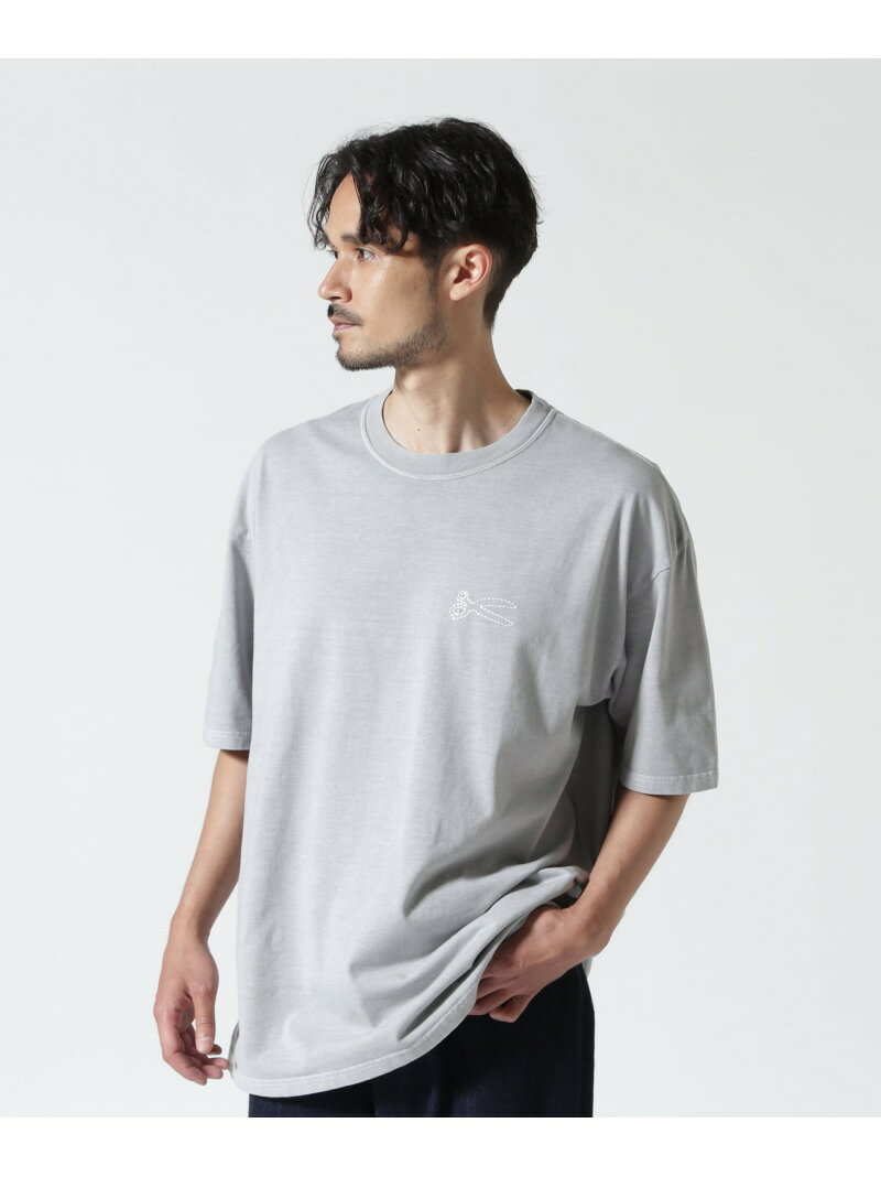 Rakuten - DENHAM/デンハム/CHAIN BULLITT TEE SS ROYAL FLASH ロイヤルフラッシュ トップス カットソー・Tシャツ グレー ブラック【送料無料】[Rakuten Fashion]