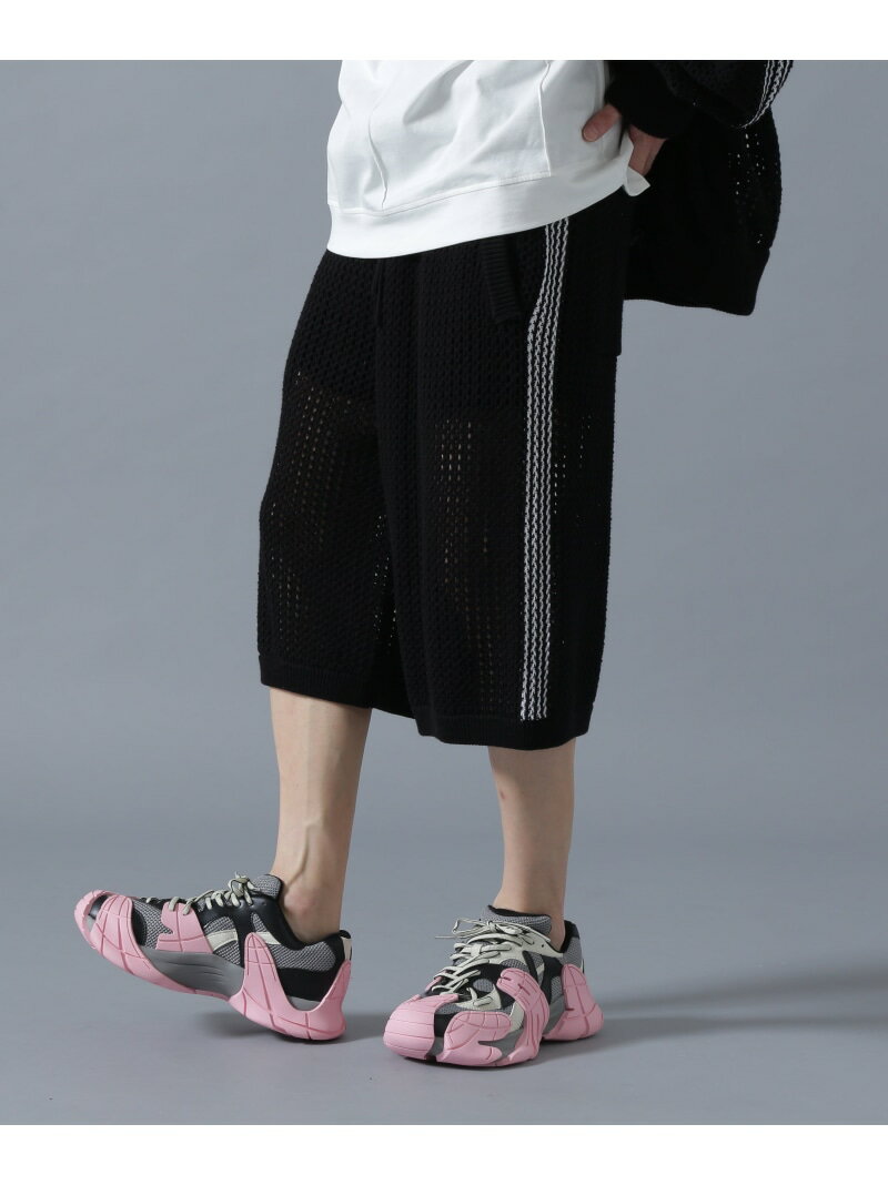 DankeSchon/ダンケシェーン/MESHKNIT SHORTS LHP エルエイチピー パンツ その他のパンツ ベージュ ブラック【送料無料】[Rakuten Fashion]