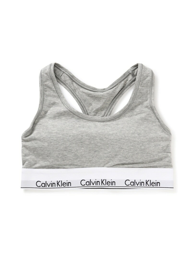 Calvin Klein(カルバンクライン)MODERN COTTON/ライトリーラインブラレット/QF3785A B'2nd ビーセカンド インナー・ルームウェア その他のインナー・ルームウェア グレー ブラック【送料無料】[Rakuten Fashion]