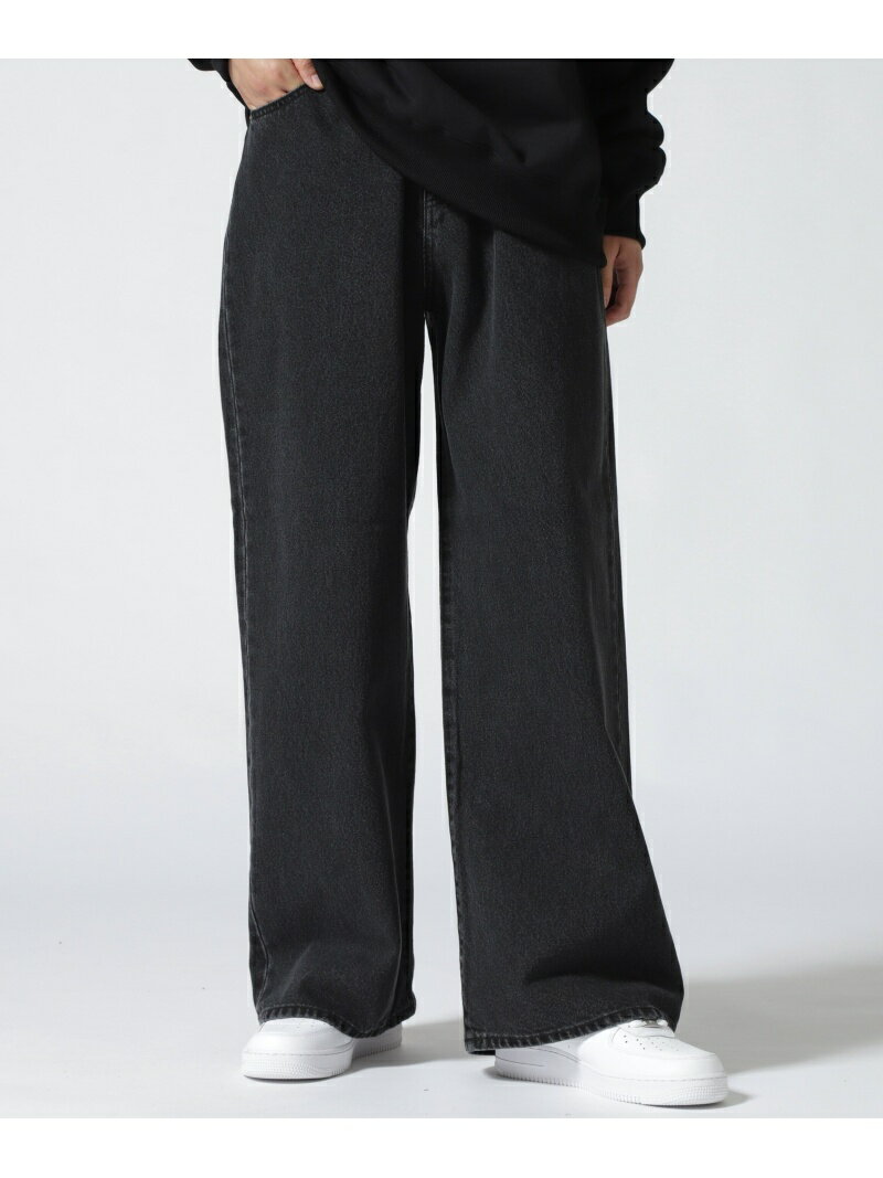 【SALE／50%OFF】SOSHIOTSUKI/ソウシオオツキ/DOKAN DENIM PANTS LHP エルエイチピー パンツ ジーンズ・デニムパンツ ブラック ブルー【RBA_E】【送料無料】[Rakuten Fashion]のサムネイル
