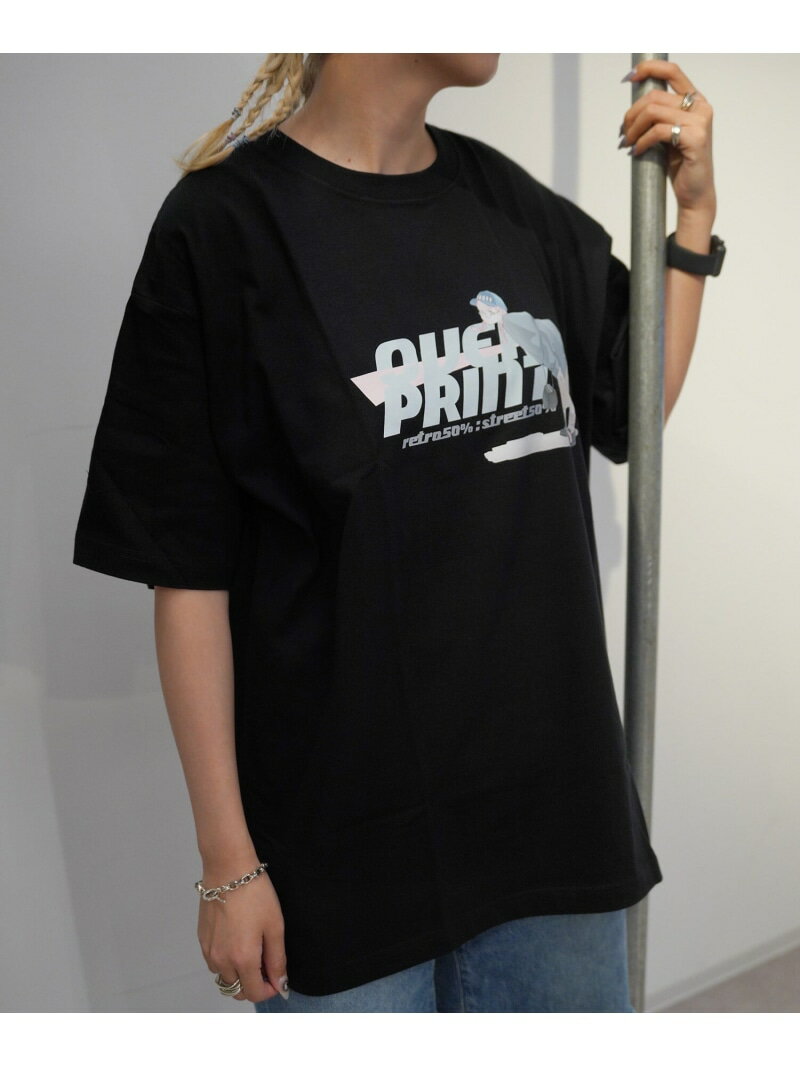 overprint/オーバープリント/GALLERY TEE 8 LHP エルエイチピー トップス カットソー・Tシャツ ブラック