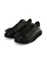 doublet/ダブレット/SPIKY LEATER SNEAKER LHP エルエイチピー シューズ・靴 スニーカー ホワイト ブラック【送料無料】[Raku...