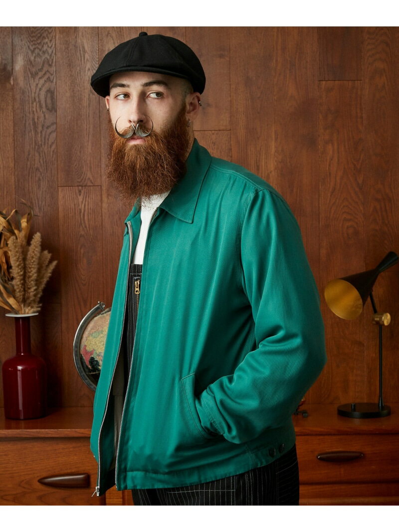 【SALE／40%OFF】VIETNAM JACKET OUR FEATHER IS OUR PAST/ベトナム ジャケット アワーフェザーイズアワーパスト Schott ショット ジャケット・アウター ブルゾン・ジャンパー グリーン グレー【RBA_E】【送料無料】[Rakuten Fashion]