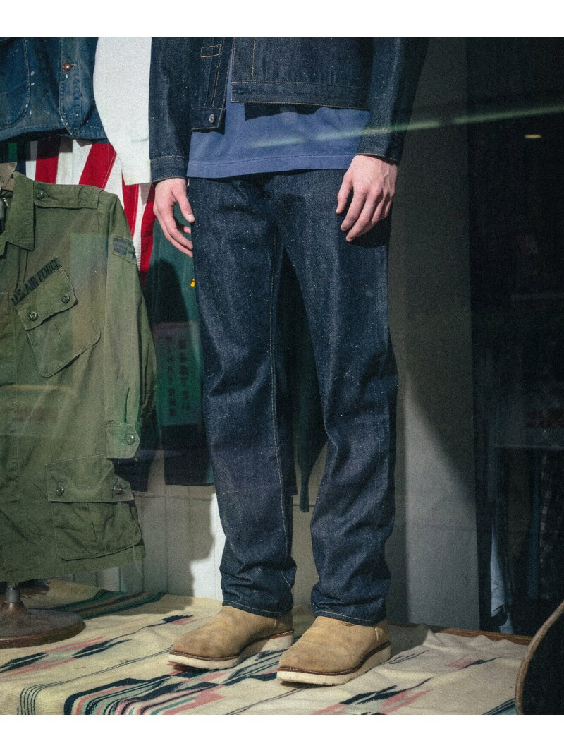 Rakuten - SAINT MICHAEL/セントマイケル/BBJ_DENIM PANTS/REGID ROYAL FLASH ロイヤルフラッシュ パンツ ジーンズ・デニムパンツ ブルー【送料無料】[Rakuten Fashion]