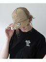 カーシブ ロゴ メッシュ キャップ / CURSIVE LOGO MESH CAP AVIREX アヴィレックス 帽子 その他の帽子 ホワイト ベージュ レッド...