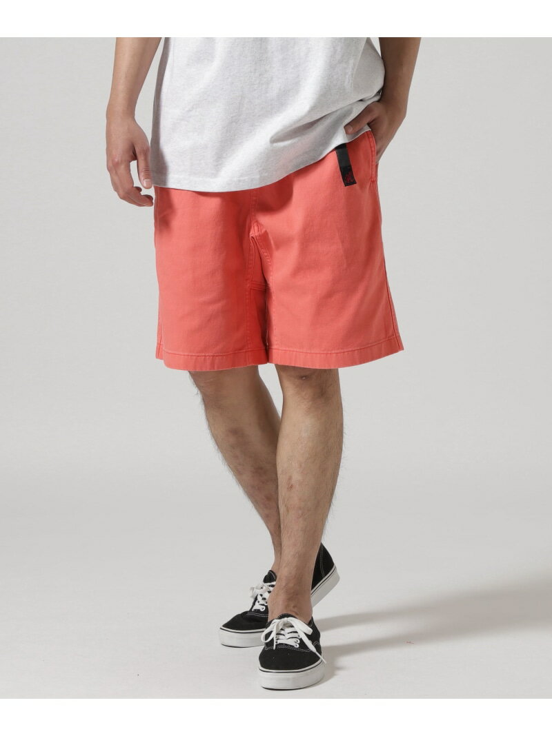 Rakuten - GRAMICCI/グラミチ G-SHORT PIGMENT DYE Gショーツ ピグメントダイ BEAVER ビーバー パンツ その他のパンツ グリーン グレー ピンク【送料無料】[Rakuten Fashion]