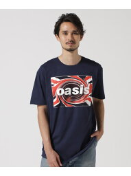 OASIS/オアシス UNION JACK S/S TEE ユニオンジャックTシャツ BEAVER ビーバー トップス カットソー・Tシャツ ネイビー【先行予約】*【送料無料】[Rakuten Fashion]
