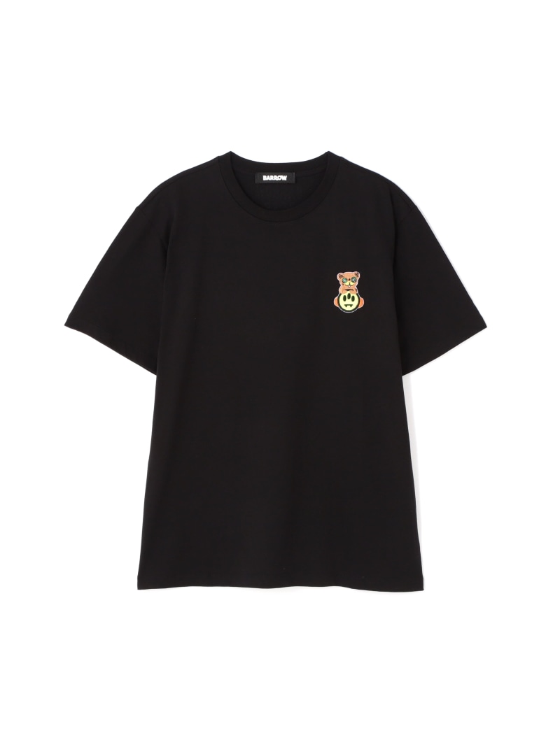 Rakuten - Barrow/バロー/日本別注 BEAR TEE ROYAL FLASH ロイヤルフラッシュ トップス カットソー・Tシャツ ホワイト ブラック【送料無料】[Rakuten Fashion]