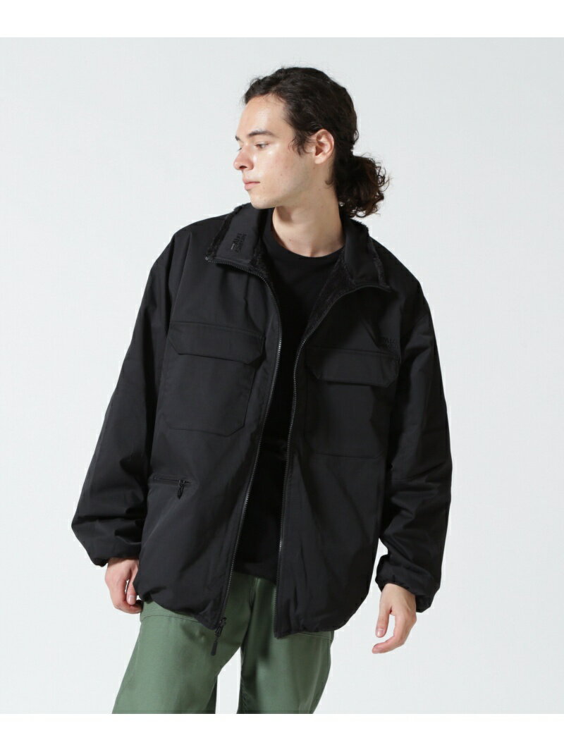 【SALE／50%OFF】ABU GARCIA/アブガルシア REVERSIBLE MIL TRUCK JACKET リバーシブルミルトラックジャケット BEAVER ビーバー ジャケット・アウター ブルゾン・ジャンパー ブラック グリーン【RBA_E】【送料無料】[Rakuten Fashion]