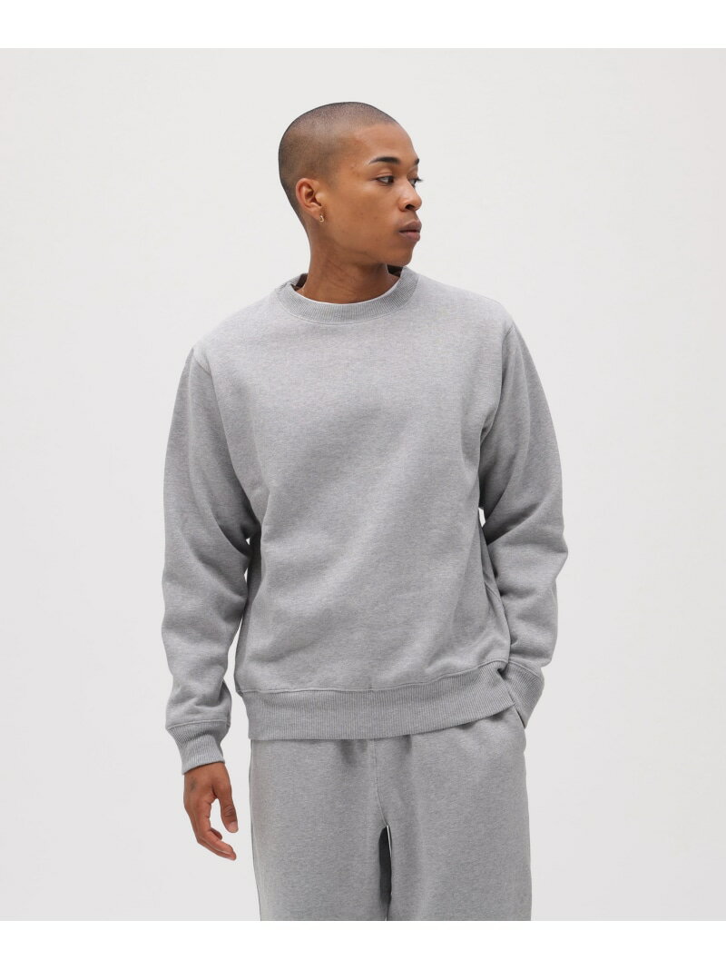 《DAILY/デイリー》CREW NECK L/S SWEAT / クルーネック ロングスリーブ スウェット / AVIREX / アヴィレ AVIREX アヴィレックス トップス スウェット・トレーナー ネイビー ホワイト ブラック【送料無料】[Rakuten Fashion]