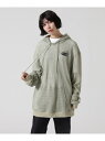 overprint/オーバープリント/MESH HOODIE LHP エルエイチピー トップス パーカー・フーディー ブラウン グリーン ブラック【送料無料】[...