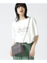 ADD CULUMN(アドカラム) PUFF - CROSSBODY CHAIN/チェーンバッグ B'2nd ビーセカンド バッグ その他のバッグ グレー ブラ...