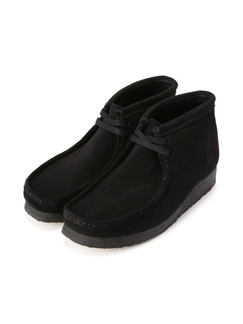 《Clarks/クラークス》Wallabee Boot / ワラビーブーツ ブラックスエード AVIREX アヴィレックス シューズ・靴 その他のシューズ・靴 ブラック【送料無料】[Rakuten Fashion]