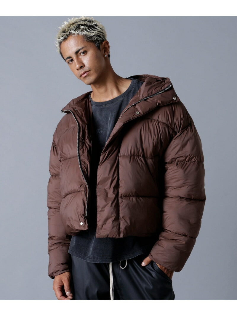 【SALE／50%OFF】DankeSchon/ダンケシェーン/高密度NYLON HOODED BLOUSON LHP エルエイチピー ジャケット・アウター ブルゾン・ジャンパー ブラウン ホワイト ブラック【RBA_E】【送料無料】[Rakuten Fashion]