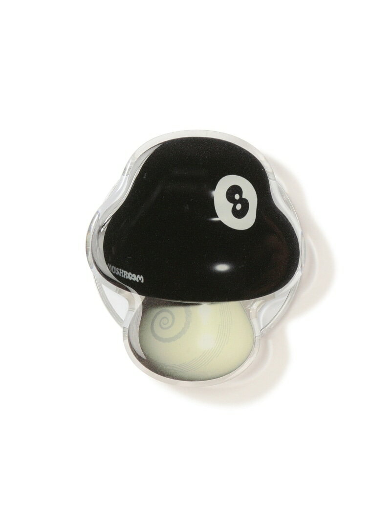 nib.earth/ニブアース/8BALL MUSHROOM EPOXY TOK MAGSEFE(マグネット式) LHP エルエイチピー アクセサリー・腕時計 その他のアクセサリー・腕時計 ブラック