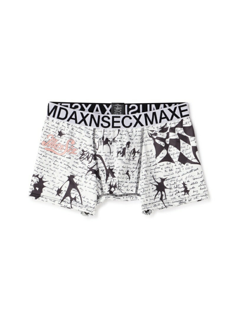 maxsix マックスシックス BOXER PANTS/MX-U038/アンダーウェア/ボクサーパンツ B 2nd ビーセカンド インナー・ルームウェア その他のインナー・ルームウェア ホワイト【送料無料】[Rakuten Fas…