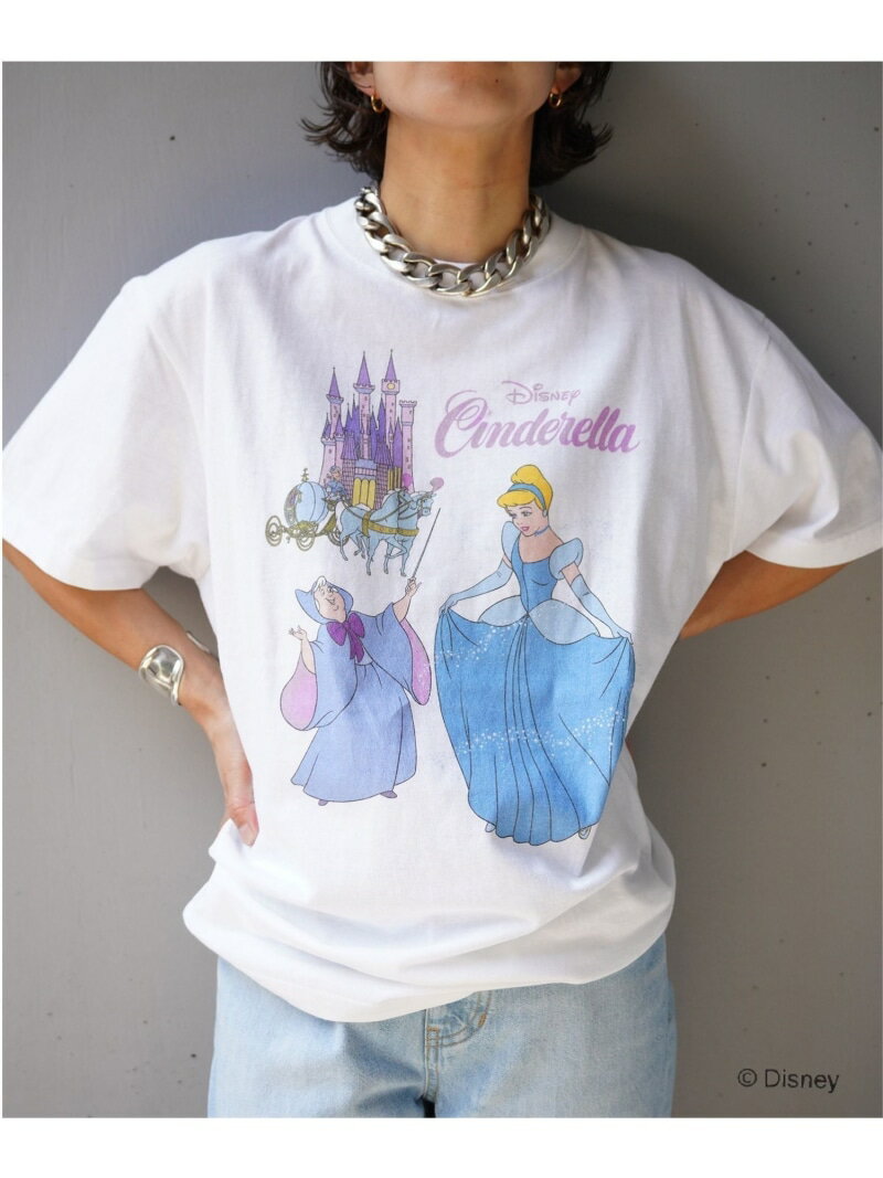 GOOD ROCK SPEED (グッドロックスピード) CINDERELLA Tシャツ/シンデレラ/Disney B'2nd ビーセカンド トップス カットソー・Tシャツ ホワイト【送料無料】[Rakuten Fashion]