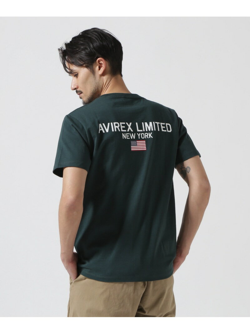 《WEB&DEPOT限定》SHORT SLEEVE CREW NECK T-SHIRT 'AVIRE