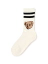 ROSTER SOX/ロスターソックス/F BEAR SOX ROYAL FLASH ロイヤルフラッシュ 靴下・レッグウェア 靴下 ブラック ホワイト[Raku...