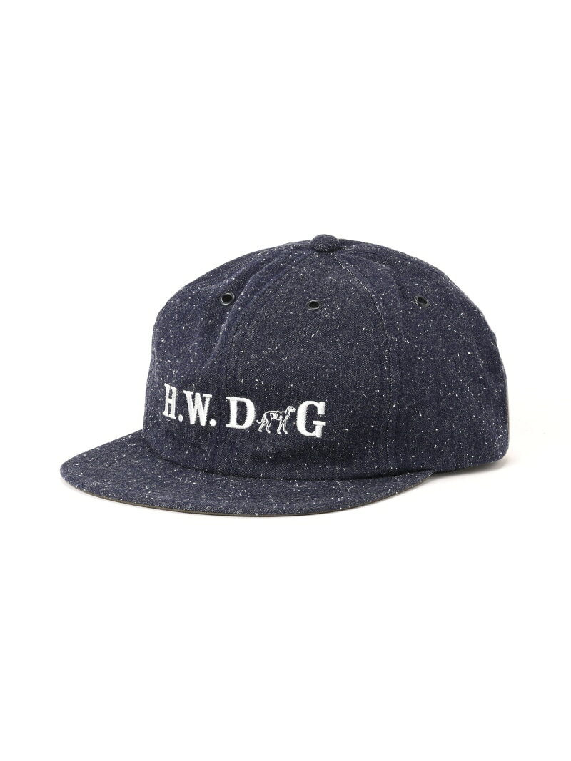 Rakuten - THE H.W.DOG&CO./ザエイチダブリュードッグアンドコー/DENIM SKATE CAP/デニムスケート キャップ Schott ショット 帽子 その他の帽子 ブラック ネイビー【送料無料】[Rakuten Fashion]