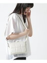 ADD CULUMN(アドカラム) PUFF - CROSSBODY E B'2nd ビーセカンド バッグ その他のバッグ ブラック ホワイト【送料無料】[Ra...