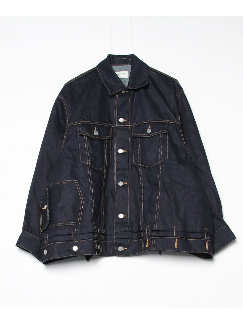 beautiful people/ビューティフルピープル/double-end selvedge denim blouson ROYAL FLASH ロイヤルフラッシュ パンツ ジーンズ・デニムパンツ ブルー【送料無料】[Rakuten Fashion]