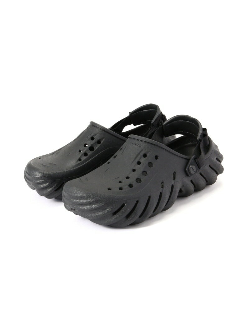 crocs/クロックス/ECHO CLOG/エコークロッグ LHP エルエイチピー シューズ・靴 サンダル ブラック カーキ ホワイト【送料無料】[Rakuten Fashion]