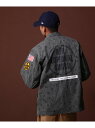 アヴィレックス ブルゾン メンズ 【SALE／30%OFF】《COLLECTION》AIR NATIONAL GUARD JUNGLE FATIGUE JACK AVIREX アヴィレックス ジャケット・アウター ブルゾン・ジャンパー ブラック グリーン【RBA_E】【送料無料】[Rakuten Fashion]