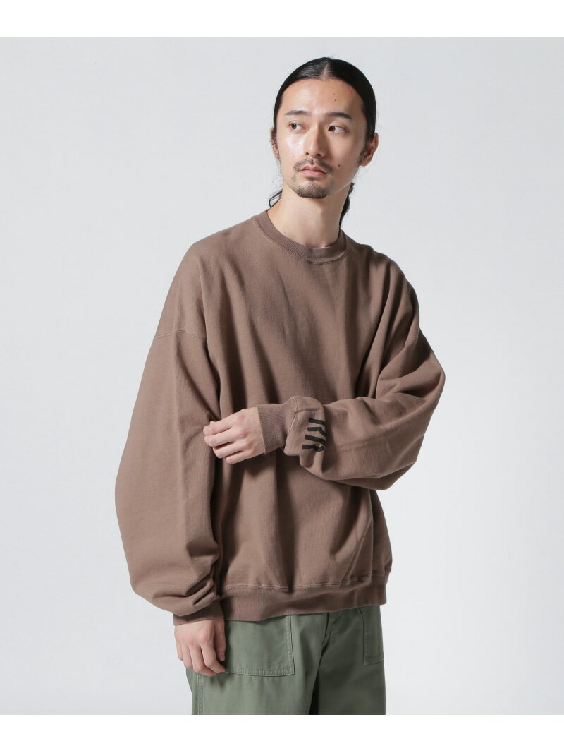 Rakuten - REMI RELIEF(レミレリーフ) 別注LW加工裏毛BIGサイズクルースウェット B'2nd ビーセカンド トップス スウェット・トレーナー ネイビー ホワイト ピンク ブラック グレー ベージュ【送料無料】[Rakuten Fashion]