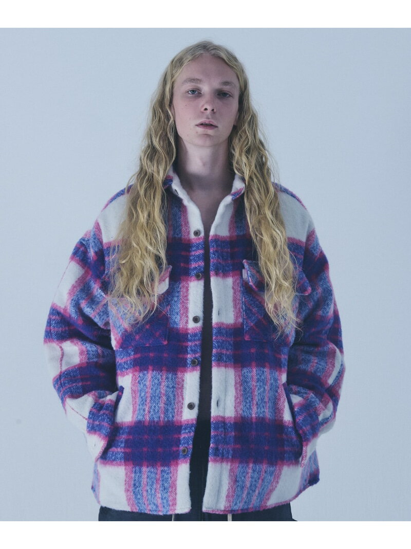 FR(13)NDS/フレンズ/Shaggy Check BLOUSON ROYAL FLASH ロイヤルフラッシュ ジャケット・アウター ブルゾン・ジャンパー ...