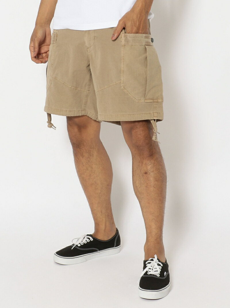 フェイドウォッシュ コンビ カーゴショーツ/MATELIAL COMBI CARGO SHORTSbr AVIREX アヴィレックス パンツ その他のパンツ ベージュ カーキグリーン グレー【送料無料】[Rakuten Fashion]