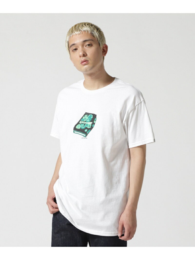 【SALE／30%OFF】COTTON PAN/コットンパン ヨーグルトスカッチ Tシャツ BEAVER ビーバー トップス カットソー・Tシャツ グリーン【RBA_E】【送料無料】[Rakuten Fashion]