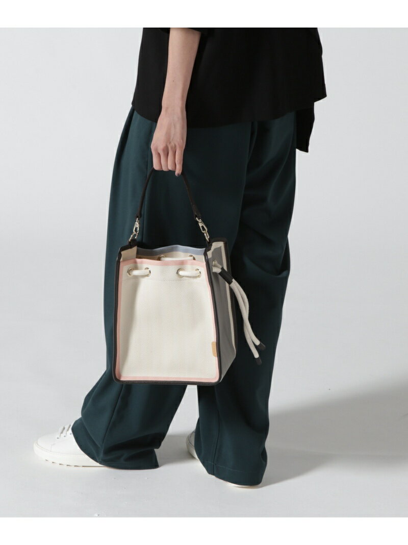 ETELA(エテラ) String bag ストリングバッグ B'2nd ビーセカンド バッグ その他のバッグ オレンジ グリーン グレー【送料無料】[Rakuten Fashion]