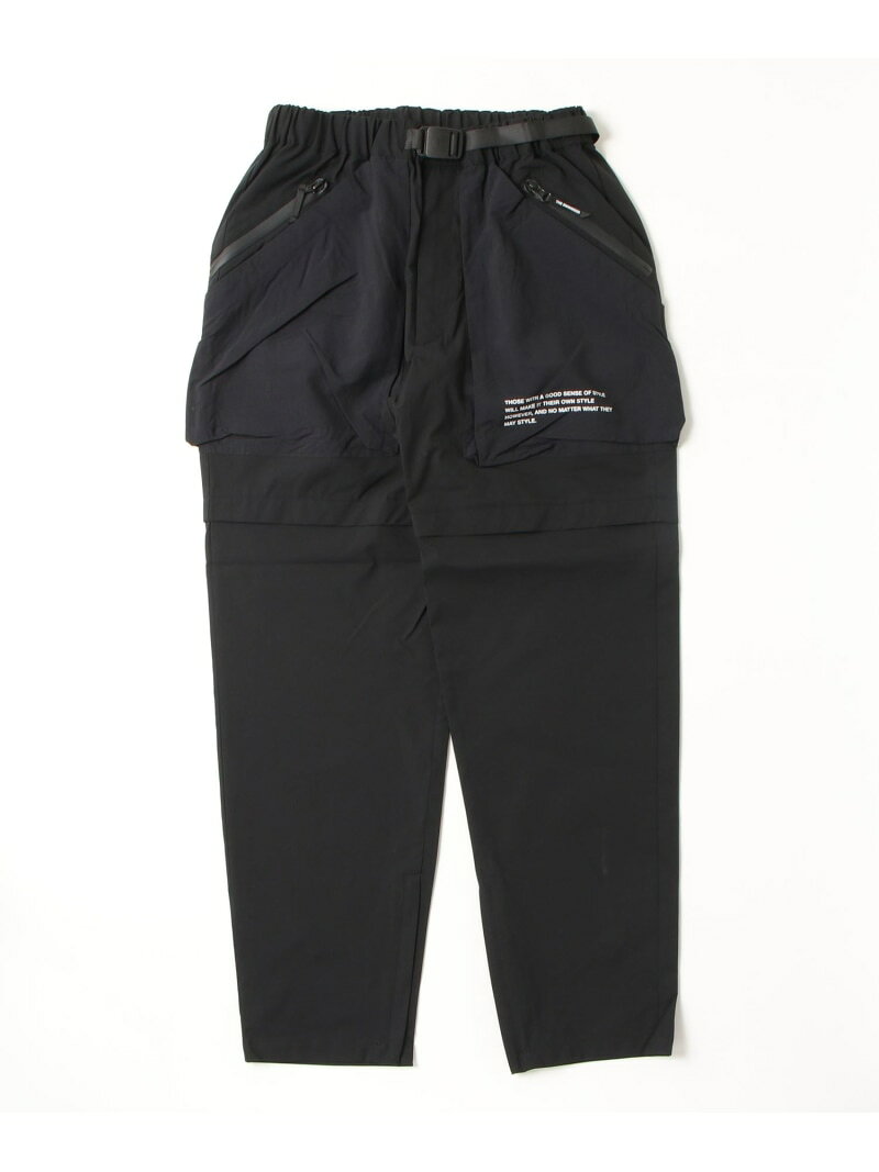 Rakuten - THE SWINGGGR/ザ スウィンガー/D&L FUNCTIONALITY PANTS ROYAL FLASH ロイヤルフラッシュ パンツ その他のパンツ ブラック【送料無料】[Rakuten Fashion]