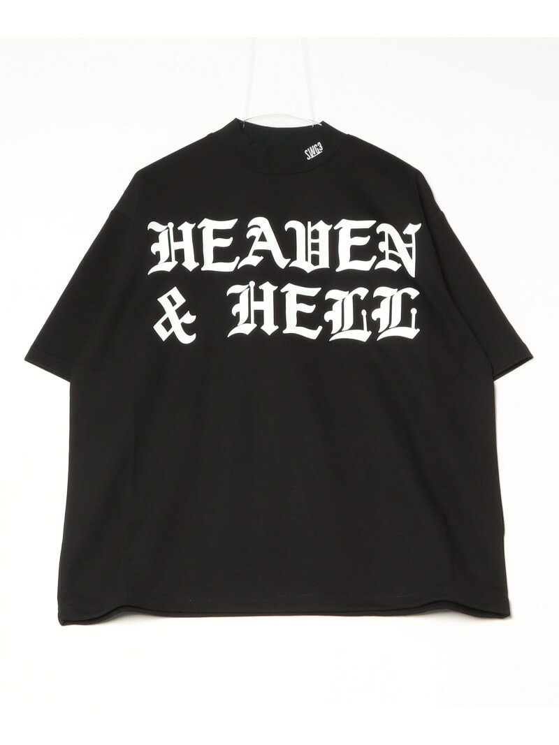 Rakuten - THE SWINGGGR/ザ スウィンガー/LIGHTNING MOCKNECK TEE ROYAL FLASH ロイヤルフラッシュ トップス カットソー・Tシャツ ブラック【送料無料】[Rakuten Fashion]