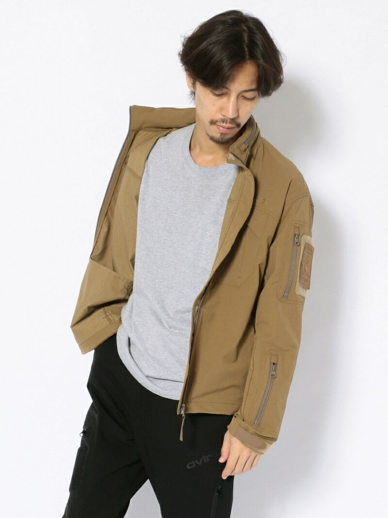 プロテクティブコンバットユニフォームジャケット/PROTECTIVECOMBATUNIFORMJACKET AVIREX アヴィレックス ジャケット・アウター ブルゾン・ジャンパー ブラック ベージュ【送料無料】[Rakuten Fashion]
