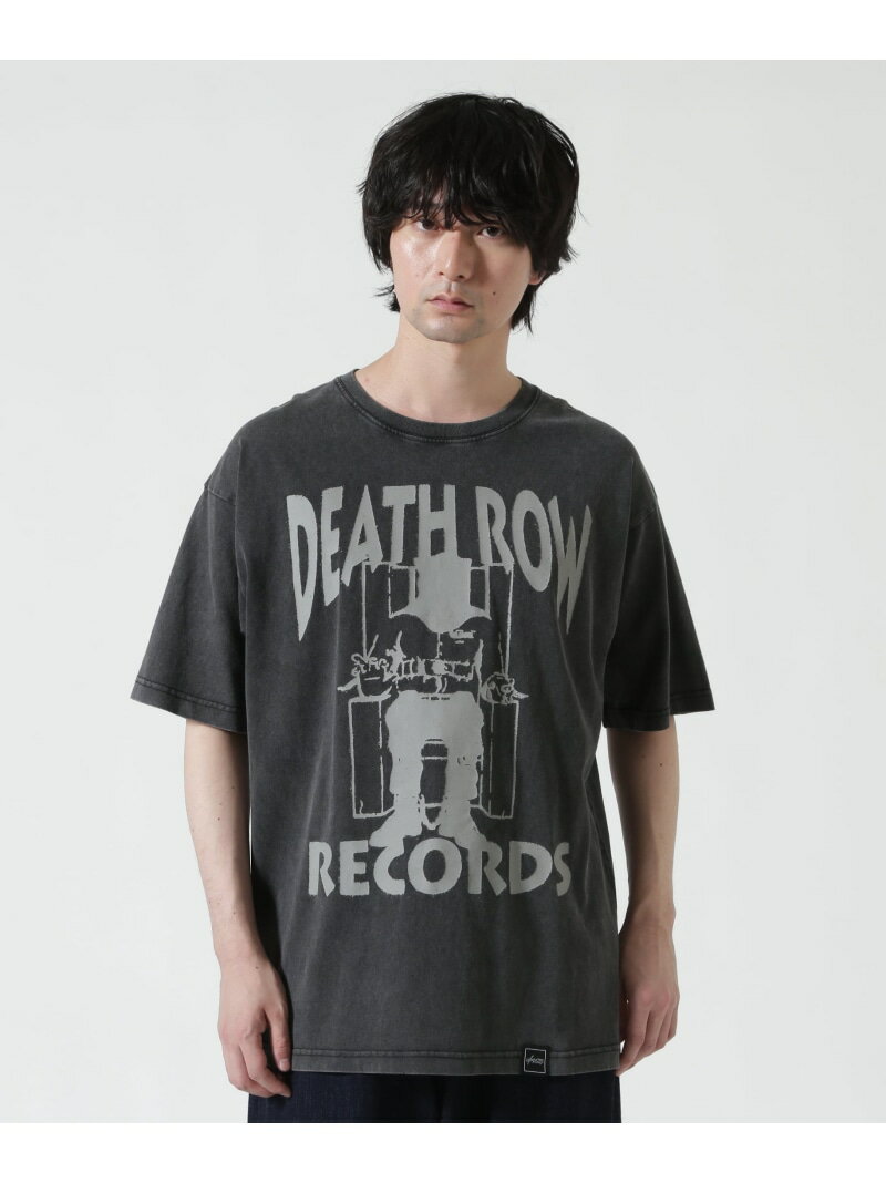 Rakuten - U/MUSIC(ユーミュージック)/DEATH ROW REC/SS Tee/BLACK ROYAL FLASH ロイヤルフラッシュ トップス カットソー・Tシャツ ブラック【送料無料】[Rakuten Fashion]