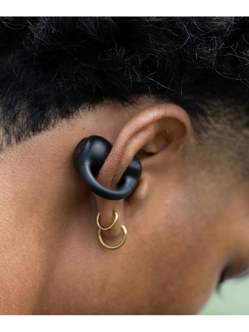 JLab/ジェイラブ FLEX ワイヤレスイヤホン イヤーカフ型 BEAVER ビーバー ファッション雑貨 その他のファッション雑貨 ブラック【送料無料】[Rakuten Fashion]