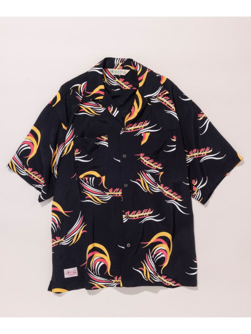 ×PJ/×パイナップルジュース/BOAT RAYON SHIRT/ボート レーヨン シャツ Scho ...